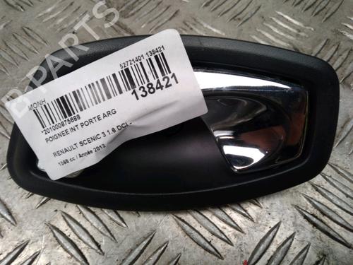 Used Rear left interior door handle RENAULT SCÉNIC III (JZ0/1_) 1.6 dCi (JZ00, JZ12) (130 hp) 13081955