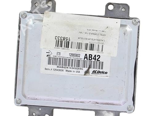 Used Engine control unit (ECU) Engine control unit (ECU) OPEL CORSA E (X15) 1.4 (08, 68) (90 hp) 33632681 33632681