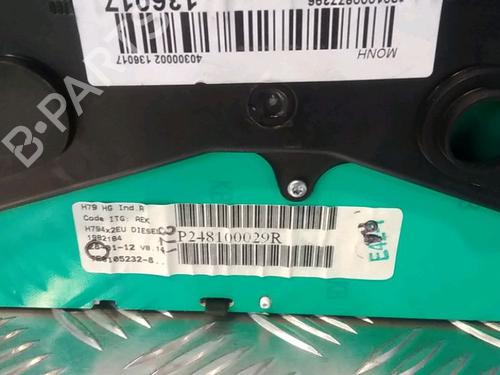 Used Instrument cluster DACIA DUSTER (HS_) 1.5 dCi (HSAJ) (90 hp) 13080165