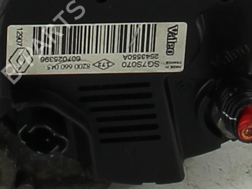 Lichtmaschine für RENAULT CLIO II (BB_, CB_) 1.2 (BB0A, BB0F, BB10, BB1K, BB28, BB2D, BB2H, CB0A,... (58 hp) 30825281