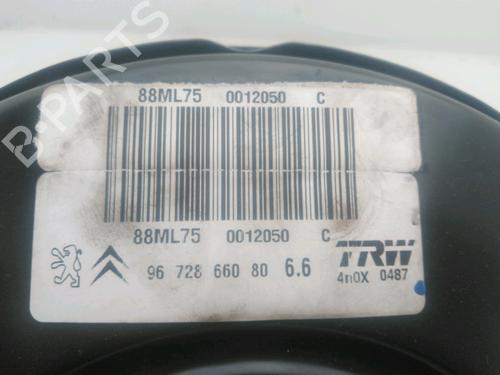 Used Servo brake PEUGEOT 207 (WA_, WC_) 1.4 HDi (68 hp) 28178040