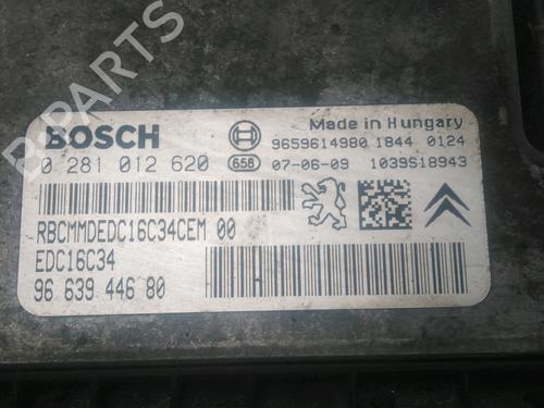 Used Engine control unit (ECU) PEUGEOT PARTNER Box Body/MPV (5_, G_) 1.6 HDi 75 (75 hp) 25706061