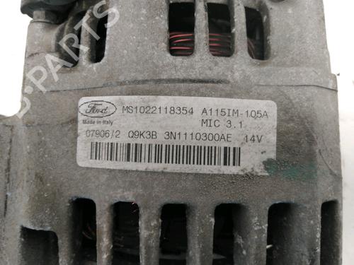 Used Alternator Alternator FORD FOCUS II (DA_, HCP, DP) 1.6 Ti (115 hp) 29759009 29759009