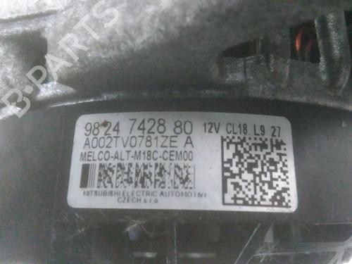 Used Alternator PEUGEOT PARTNER Box Body/MPV (K9) 1.5 BlueHDI 130 (131 hp) 11712260