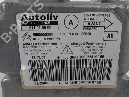 Used ECU airbags ECU airbags PEUGEOT PARTNER Box Body/MPV 1.6 HDi 16V (90 hp) 34529504 34529504