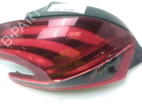 Used Left taillight PEUGEOT 208 I (CA_, CC_) 1.6 HDi / BlueHDi 75 (75 hp) 19669426