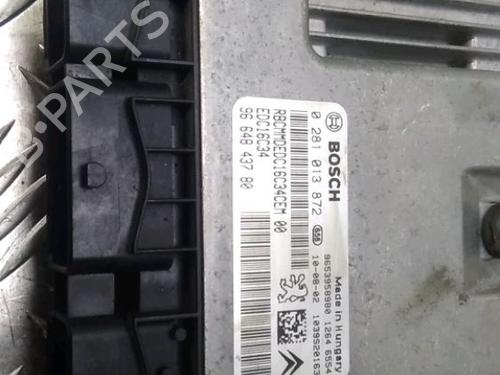 Engine control unit (ECU) CITROËN BERLINGO MULTISPACE (B9) 1.6 HDi 90 | BP13077920M57 - Image 2