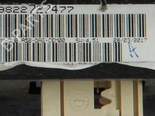 Instrument cluster CITROËN C3 Picasso (SH_) 1.6 BlueHDi 100 | BP32224038C47 