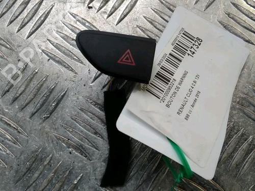 Used Warning switch Warning switch RENAULT CLIO IV (BH_) 0.9 TCe 90 (BHNF, BHMA, BHMH, BHJK, BHJR) (90 hp) 17382494 17382494