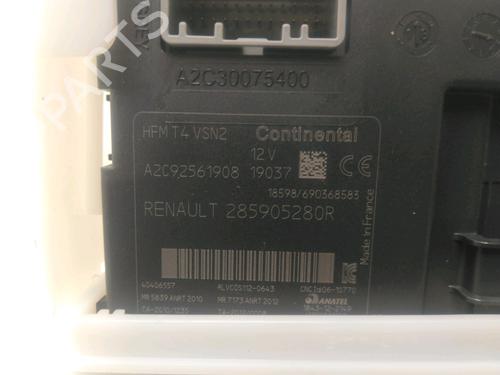 Used Card reader RENAULT CAPTUR I (J5_, H5_) 1.5 dCi 90 (J5N4, J5M5, J5MW, J5M6, J5AL, J5AJ) (90 hp) 27394381