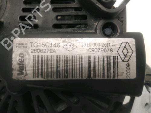 Used Alternator RENAULT SCÉNIC III (JZ0/1_) 1.5 dCi (106 hp) 29759005