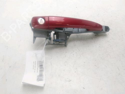 Used Front left exterior door handle PEUGEOT 208 I (CA_, CC_) 1.6 VTi (120 hp) 28086986