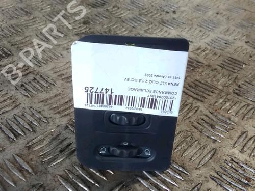 Used Headlight switch RENAULT CLIO II (BB_, CB_) 1.5 dCi (B/CB08) (82 hp) 16931552