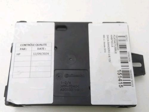 Used Fuse box Fuse box DACIA SANDERO II TCe 90 (B8M1, B8MA, B8AC) (90 hp) 19702140 19702140