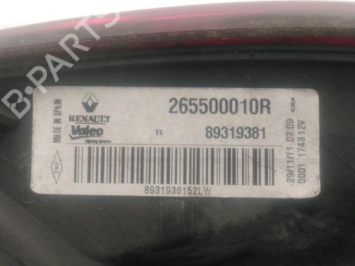 Right taillight RENAULT MEGANE III Grandtour (KZ0/1) 1.5 dCi (KZ09, KZ0D, KZ1G, KZ29, KZ14, KZ1W, KZ10, KZ1F,... | BP27246361C35 