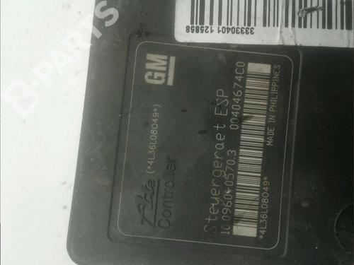 Used ABS pump OPEL ZAFIRA / ZAFIRA FAMILY B (A05) 1.9 CDTI (M75) (120 hp) 11524220
