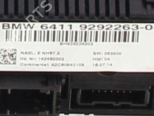 Climate control BMW X1 (E84) sDrive 16 d | BP30187936I5 - Image 2