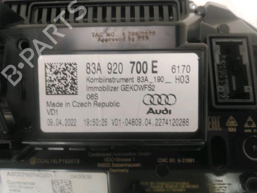 Used Instrument cluster Instrument cluster AUDI Q3 (F3B) 35 TDI (150 hp) 29319540 29319540
