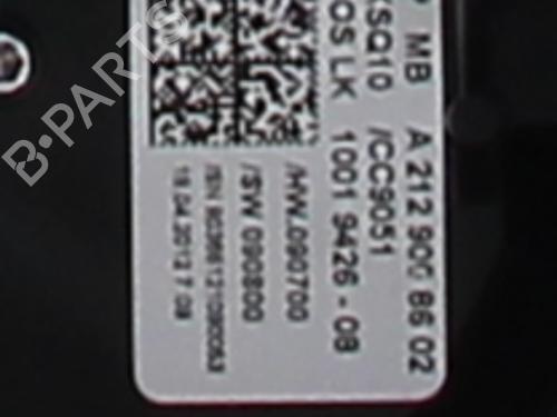 Used Steering column stalk Steering column stalk MERCEDES-BENZ E-CLASS T-Model (S212) E 220 CDI / BlueTEC (212.202, 212.201) (170 hp) 31277825 31277825