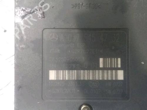 Used ABS pump MERCEDES-BENZ CLC-CLASS (CL203) CLC 220 CDI (203.708) (150 hp) 14963768