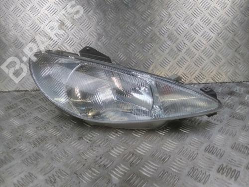 Used Right headlight Right headlight PEUGEOT 206 Hatchback (2A/C) 1.9 D (69 hp) 11171032 11171032