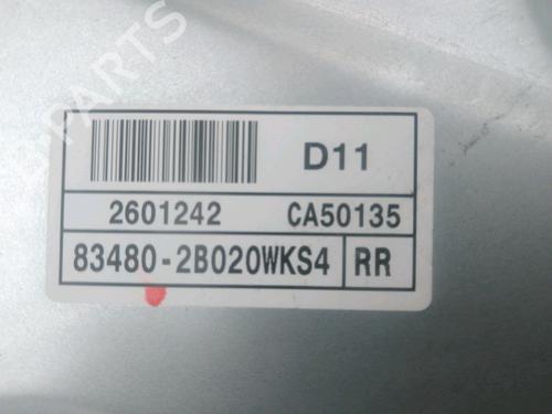 rear-right-window-mechanism-hyundai-santa-fe-ii-cm-2005-2006-2007-2008-2009-2010-2011-2012-2013-2014-2015-40205158 main image