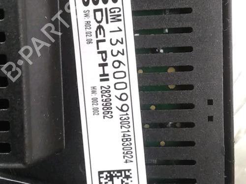 Climate control OPEL MERIVA B MPV (S10) 1.4 (75) | BP13079856I5 
