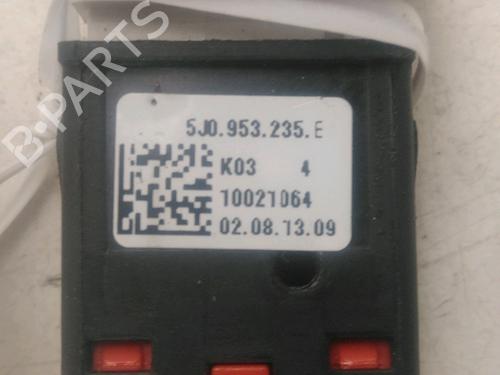 Used Warning switch Warning switch SKODA FABIA II (542) 1.6 TDI (90 hp) 27394431 27394431