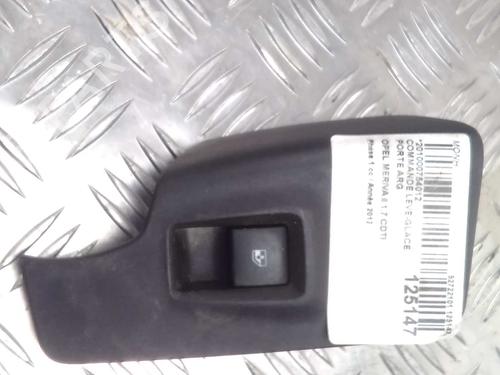 Used Left rear window switch OPEL MERIVA B MPV (S10) 1.7 CDTI (75) (110 hp) 15756283