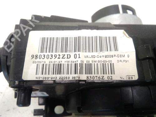 Used Steering column stalk PEUGEOT 208 I (CA_, CC_) 1.6 VTi (120 hp) 28121235