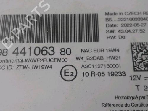 Used Radio Radio CITROËN JUMPY III Van (V_) 1.5 BlueHDi 120 (120 hp) 32715637 32715637