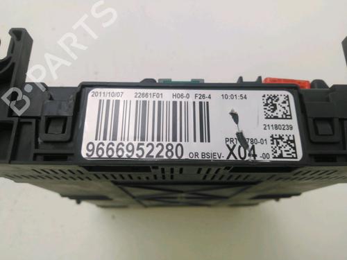 Fuse box CITROËN C3 II (SC_) 1.4 HDi 70 (SC8HZC, SC8HR0, SC8HP4) | BP20653570E1 