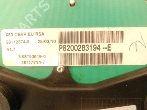 Instrument cluster RENAULT TRAFIC II Van (FL) 2.0 dCi 90 (FL0H, FL00, FL01, FL0M, FL0P, FL0S) | BP37874934C47 - Image 4