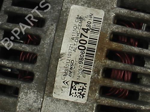 Used Alternator PEUGEOT 208 I (CA_, CC_) 1.0 VTi (68 hp) 30893078