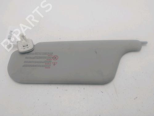 Used Right sun visor Right sun visor RENAULT CLIO III (BR0/1, CR0/1) 1.2 16V (BR02, BR0J, BR11, CR02, CR0J, CR11) (75 hp) 25279052 25279052