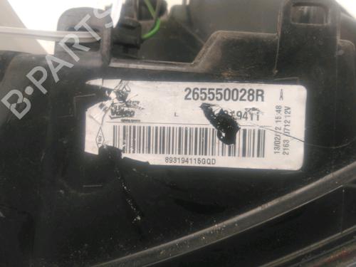 Used Left tailgate light RENAULT MEGANE III Grandtour (KZ0/1) 1.5 dCi (KZ09, KZ0D, KZ1G, KZ29, KZ14, KZ1W, KZ10, KZ1F,... (110 hp) 27246349