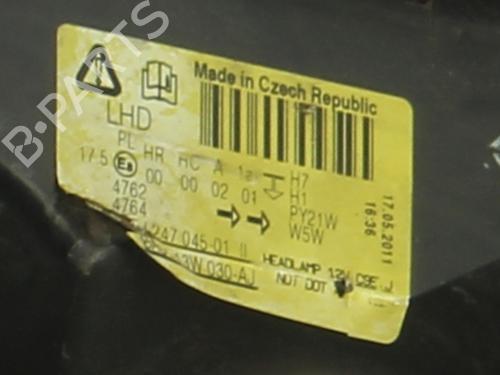 Used Left headlight Left headlight 39251405 39251405