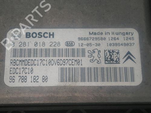 Engine control unit (ECU) CITROËN BERLINGO Box Body/MPV (B9) 1.6 HDi / BlueHDi 75 | BP25611230M57 - Image 1