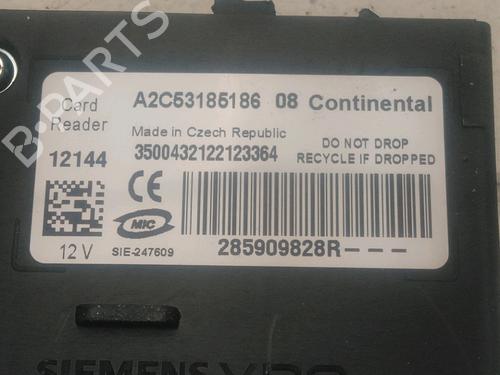 Used Card reader Card reader RENAULT SCÉNIC III (JZ0/1_) 1.6 dCi (JZ00, JZ12) (130 hp) 25830563 25830563