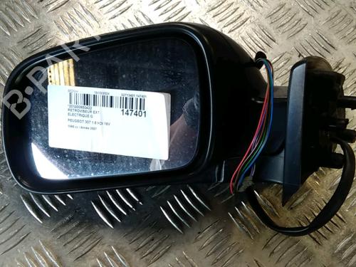 Left mirror PEUGEOT 307 (3A/C) 1.6 HDi 110 | BP17215427C26 