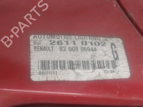 Used Left taillight RENAULT CLIO III (BR0/1, CR0/1) 1.5 dCi (75 hp) 27246367