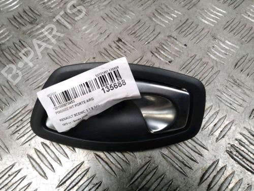 Used Rear left interior door handle RENAULT SCÉNIC III (JZ0/1_) 1.9 dCi (JZ0J, JZ1J, JZ1K, JZ1S) (131 hp) 13081952