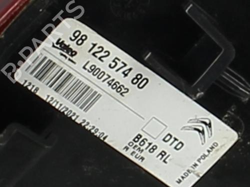 Right taillight CITROËN C3 III (SX) 1.5 BlueHDi 100 (SXYHYP, SXYHTU) | BP29985585C35 