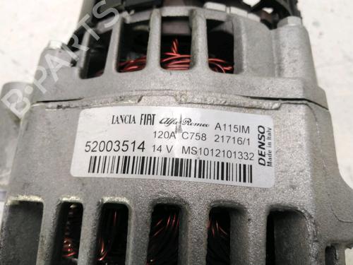 Alternator ABARTH 500 / 595 / 695 1.4 (312.AXF11, 312.AXF1A) | BP29758996M7 