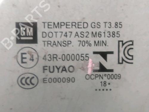 Used Front left door window OPEL ASTRA K Sports Tourer (B16) 1.6 CDTi (35) (110 hp) 28712678