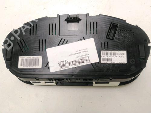 Used Instrument cluster RENAULT MEGANE III Grandtour (KZ0/1) 1.5 dCi (KZ1M, KZ1W, KZ0R) (106 hp) 20114317