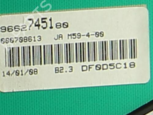 Used Instrument cluster Instrument cluster PEUGEOT PARTNER Box Body/MPV (5_, G_) 1.6 HDi 75 (75 hp) 31961742 31961742