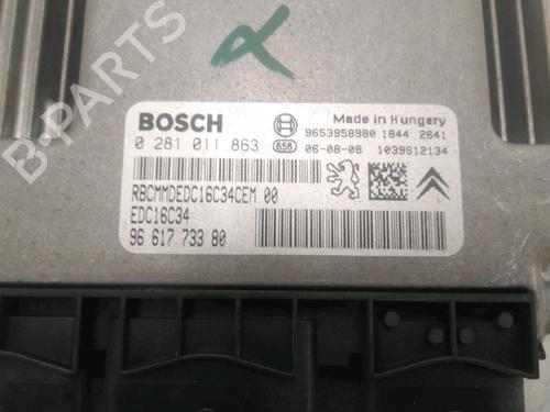 Engine control unit (ECU) PEUGEOT 307 Break (3E) 1.6 HDi | BP22998096M57 