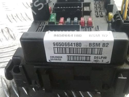 Used Fuse box Fuse box PEUGEOT 206 Hatchback (2A/C) 1.9 D (69 hp) 16313986 16313986