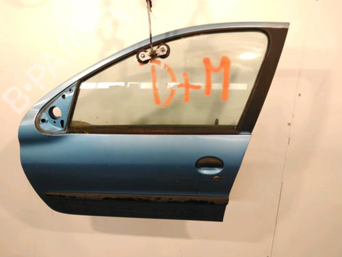 Used Left front door PEUGEOT 206 Hatchback (2A/C) 1.9 D (69 hp) 29578061